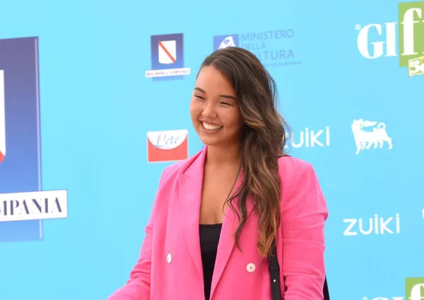 Giffoni Valle Piana Włochy Lipca 2021 Dayoung Clementi Giffoni Film — Zdjęcie stockowe