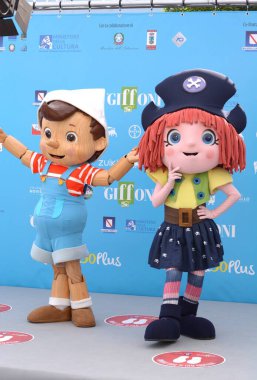 Giffoni Film Festivali 50 Plus 'ta Pinokyo ve Arkadaşları - 24 Temmuz 2021 Giffoni Valle Piana, İtalya.