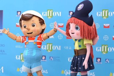 Giffoni Film Festivali 50 Plus 'ta Pinokyo ve Arkadaşları - 24 Temmuz 2021 Giffoni Valle Piana, İtalya.