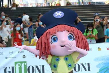 Giffoni Film Festivali 50 Plus 'ta Pinokyo ve Arkadaşları - 24 Temmuz 2021 Giffoni Valle Piana, İtalya.