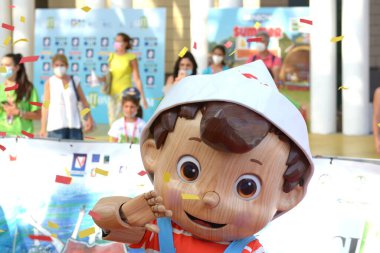 Giffoni Film Festivali 50 Plus 'ta Pinokyo ve Arkadaşları - 24 Temmuz 2021 Giffoni Valle Piana, İtalya.