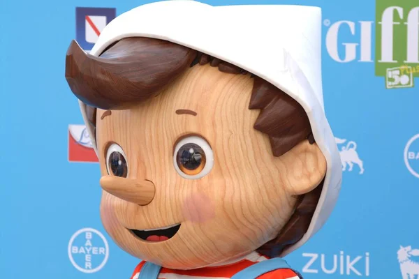 Giffoni Valle Piana ตาล กรกฎาคม 2021 Pinocchio และเพ อนท เทศกาลภาพยนตร — ภาพถ่ายสต็อก