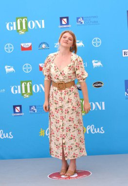 Giffoni Film Festivali 50 Plus 'ta Jessica Piccolo Valerani - 26 Temmuz 2021 Giffoni Valle Piana, İtalya.