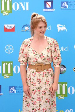 Giffoni Film Festivali 50 Plus 'ta Jessica Piccolo Valerani - 26 Temmuz 2021 Giffoni Valle Piana, İtalya.