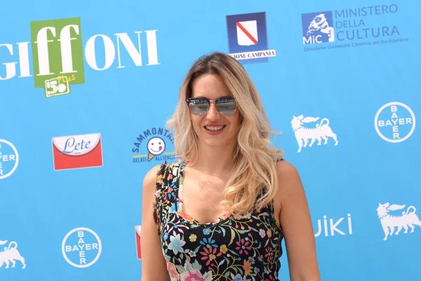 Giffoni Valle Piana Italien Juli 2021 Valentina Signorelli Giffoni Film — Stockfoto