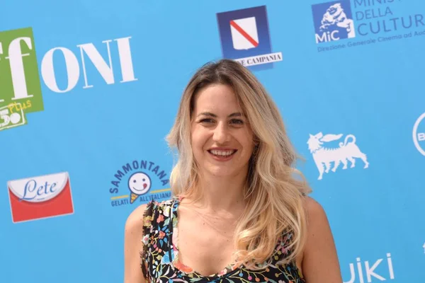 Giffoni Valle Piana Italien Juli 2021 Valentina Signorelli Giffoni Film — Stockfoto