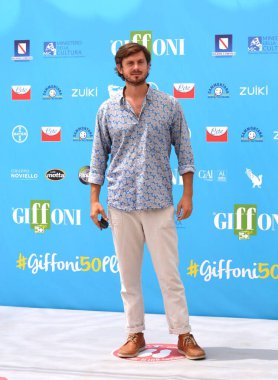 Giffoni Film Festivali 50 + Roberto Caccioppoli - 29 Temmuz 2021 Giffoni Valle Piana, İtalya.