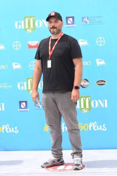 Giffoni Valle Piana Italia Julio 2021 Emanuele Sabetta Giffoni Film —  Fotos de Stock