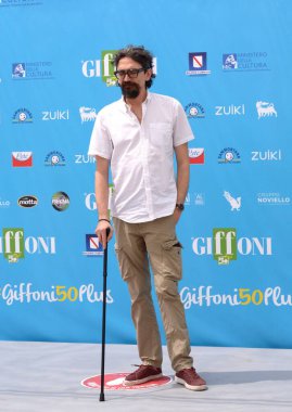 Giffoni Film Festivali 50 Plus 'ta Roberto Recchioni - 23 Temmuz 2021 Giffoni Valle Piana, İtalya.