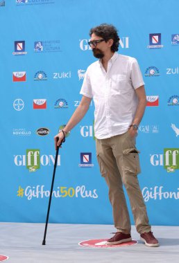 Giffoni Film Festivali 50 Plus 'ta Roberto Recchioni - 23 Temmuz 2021 Giffoni Valle Piana, İtalya.
