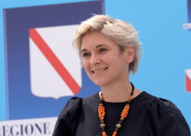Giffoni Film Festivali 50 Plus 'ta Karen Whiting, 23 Temmuz 2021' de Giffoni Valle Piana, İtalya 'da..