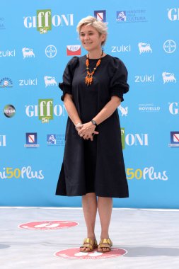 Giffoni Film Festivali 50 Plus 'ta Karen Whiting, 23 Temmuz 2021' de Giffoni Valle Piana, İtalya 'da..