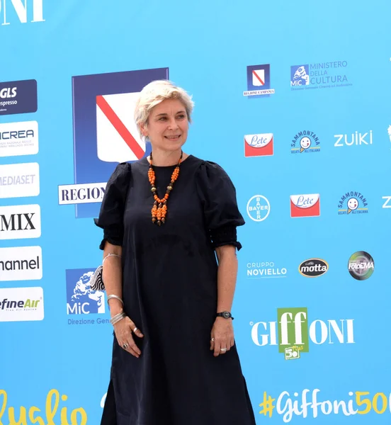 Giffoni Film Festivali 50 Plus 'ta Karen Whiting, 23 Temmuz 2021' de Giffoni Valle Piana, İtalya 'da..