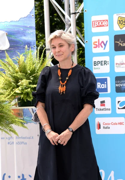 Giffoni Valle Piana Italien Juli 2021 Karen Whiting Giffoni Film — Stockfoto