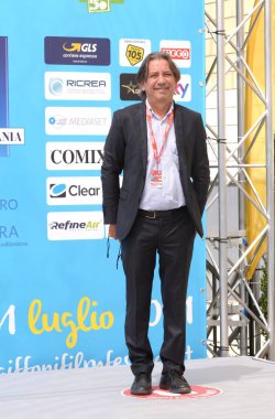 Giffoni Film Festivali 50 Plus 'ta Patrick Beraudo - 27 Temmuz 2021 Giffoni Valle Piana, İtalya.