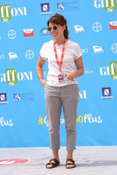 Giffoni Valle Piana Italien Juli 2021 Irene Aurora Paci Giffoni — Stockfoto