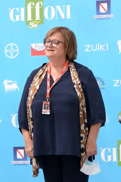 Giffoni Valle Piana Italien Juli 2021 Morena Silingardi Giffoni Film — Stockfoto