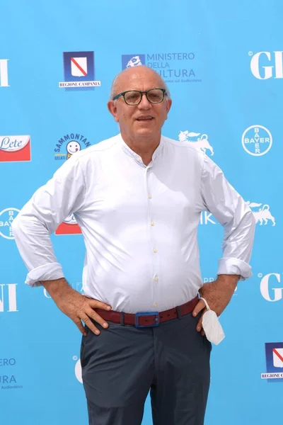 Giffoni Valle Piana Italy July 2021 Claudio Gubitosi Giffoni Film — 图库照片