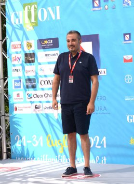 Giffoni Film Festivali 50 Plus 'ta 30 Temmuz 2021' de Giffoni Valle Piana, İtalya 'da Giffoni Valle Piana' da Antonio Di Fede.