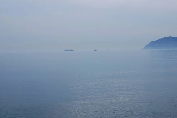 Italien Blick Auf Die Strandpromenade Von Salerno März 2022 — Stockfoto