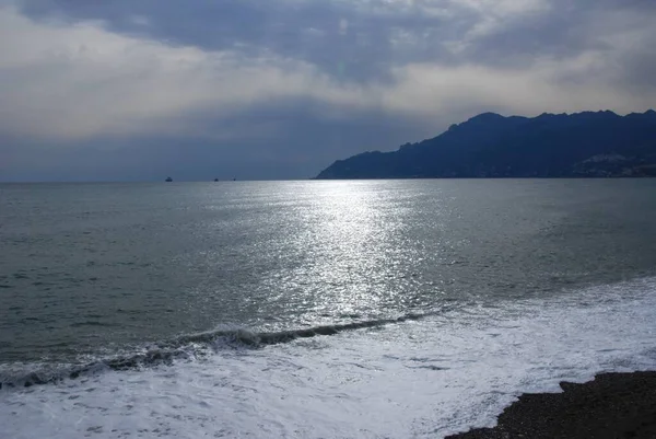 Italy View Salerno Seafront March 2022 — Stock Photo, Image