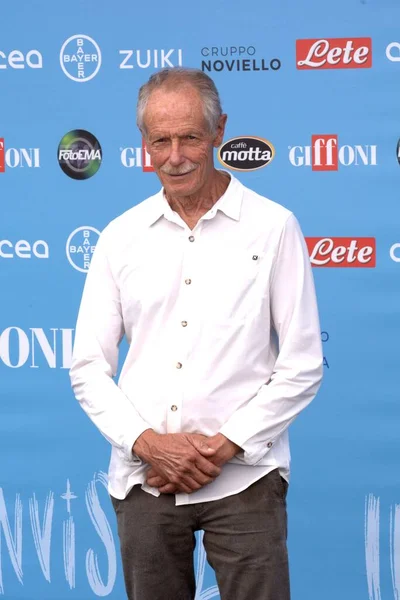 Giffoni Valle Piana Italy July 2022 Erri Luca Giffoni Film — Stockfoto