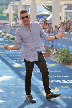 Giffoni Film Festivali 2022 Francesco Gabbani - 21 Temmuz 2022 Giffoni Valle Piana, İtalya.