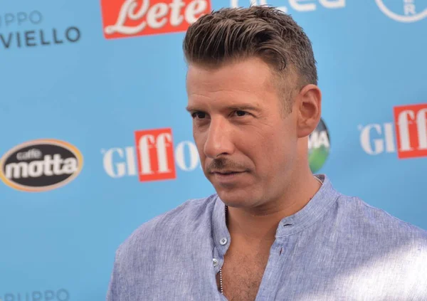 Giffoni Valle Piana Itália Julho 2022 Francesco Gabbani Giffoni Film — Fotografia de Stock