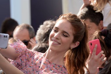 GiFFONI VALLE PIANA - 23 Temmuz 2022: Giffoni Film Festivali 2022 Valentina Romani - 23 Temmuz 2022 Giffoni Valle Piana, İtalya.