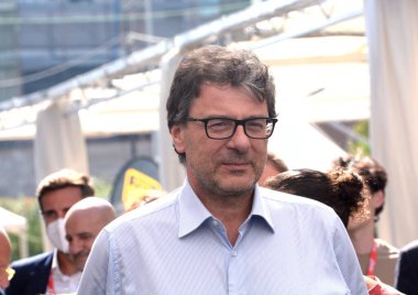 Giffoni Film Festivali 2022, Giancarlo Giorgetti - 25 Temmuz 2022, Giffoni Valle Piana, İtalya.