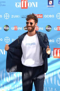 Giffoni Film Festivali 2022 'de Nicolo' De Devitiis 21 Temmuz 2022 'de Giffoni Valle Piana, İtalya' da.