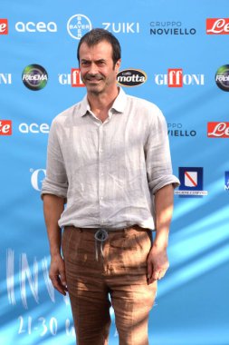GiFFONI VALLE PİANA - 22 Temmuz 2022: Andrea Occhipinti Giffoni Film Festivali 2022 - 22 Temmuz 2022 Giffoni Valle Piana, İtalya.