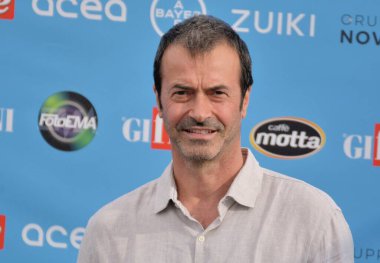 GiFFONI VALLE PİANA - 22 Temmuz 2022: Andrea Occhipinti Giffoni Film Festivali 2022 - 22 Temmuz 2022 Giffoni Valle Piana, İtalya.