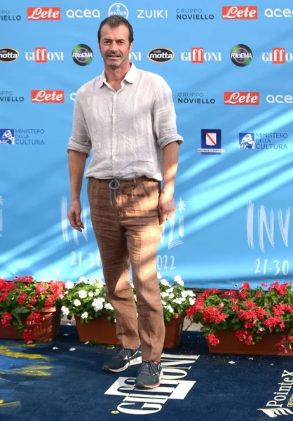 GiFFONI VALLE PİANA - 22 Temmuz 2022: Andrea Occhipinti Giffoni Film Festivali 2022 - 22 Temmuz 2022 Giffoni Valle Piana, İtalya.