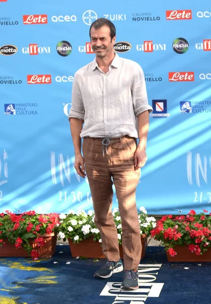 GiFFONI VALLE PİANA - 22 Temmuz 2022: Andrea Occhipinti Giffoni Film Festivali 2022 - 22 Temmuz 2022 Giffoni Valle Piana, İtalya.