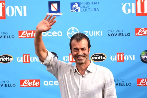GiFFONI VALLE PİANA - 22 Temmuz 2022: Andrea Occhipinti Giffoni Film Festivali 2022 - 22 Temmuz 2022 Giffoni Valle Piana, İtalya.
