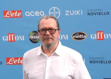 GiFFONI VALLE PİANA - 28 Temmuz 2022: Gary Oldman Giffoni Film Festivali 2022 - 28 Temmuz 2022 Giffoni Valle Piana, İtalya.