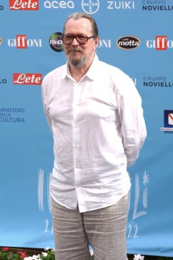 GiFFONI VALLE PİANA - 28 Temmuz 2022: Gary Oldman Giffoni Film Festivali 2022 - 28 Temmuz 2022 Giffoni Valle Piana, İtalya.
