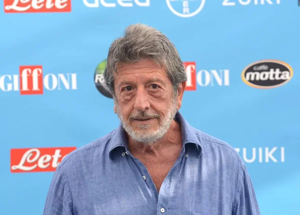 GIFFONI VALLE PIANA,ITALY - July 27,2022:  Andrea Purgatori at Giffoni Film Festival 2022 - on July 27, 2022 in Giffoni Valle Piana, Italy.