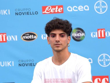 GIFFONI VALLE PIANA,ITALY - July 23,2022: Giorgio Moretti at Giffoni Film Festival 2022 - on July 23, 2022 in Giffoni Valle Piana, Italy.