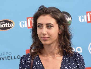 GIFFONI VALLE PIANA,ITALY - July 23,2022: Cecilia Sala at Giffoni Film Festival 2022 - on July 23, 2022 in Giffoni Valle Piana, Italy.