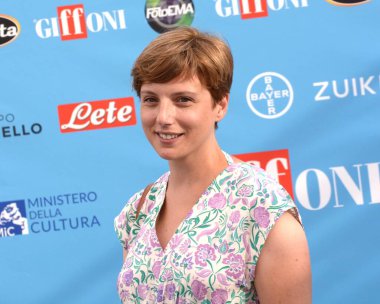 GIFFONI VALLE PIANA,ITALY - July 23,2022: Francesca Milano at Giffoni Film Festival 2022 - on July 23, 2022 in Giffoni Valle Piana, Italy.