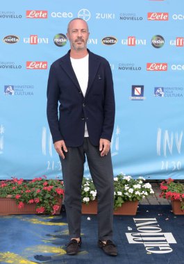 GIFFONI VALLE PIANA,ITALY - July 29,2022: Nicola Maccanico at Giffoni Film Festival 2022 - on July 29, 2022 in Giffoni Valle Piana, Italy.