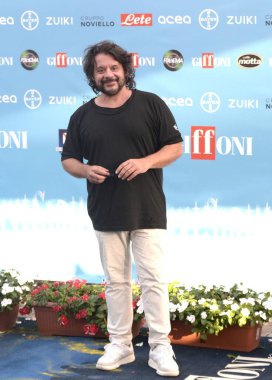 GIFFONI VALLE PIANA,ITALY - July 29,2022: Pasquale Petrolo,aka Lillo at Giffoni Film Festival 2022 - on July 29, 2022 in Giffoni Valle Piana, Italy.