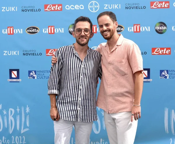 Giffoni Valle Piana Italy July 2022 Luca Sciarrillo Alessio Colucci — Stockfoto