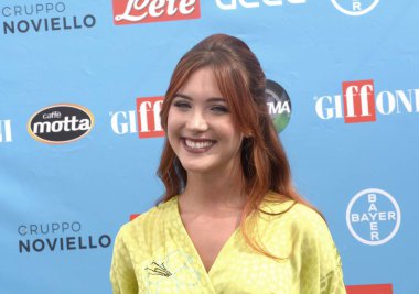GIFFONI VALLE PIANA,ITALY - July 25,2022: Ludovica Coscione at Giffoni Film Festival 2022 - on July 25, 2022 in Giffoni Valle Piana, Italy.