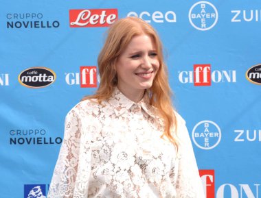 GIFFONI VALLE PIANA,ITALY - July 28,2022: Claudia Marchiori at Giffoni Film Festival 2022 - on July 28, 2022 in Giffoni Valle Piana, Italy.