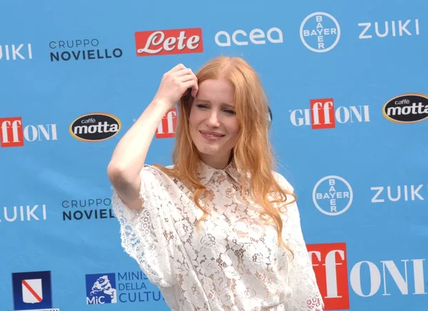 GIFFONI VALLE PIANA,ITALY - July 28,2022: Claudia Marchiori at Giffoni Film Festival 2022 - on July 28, 2022 in Giffoni Valle Piana, Italy.