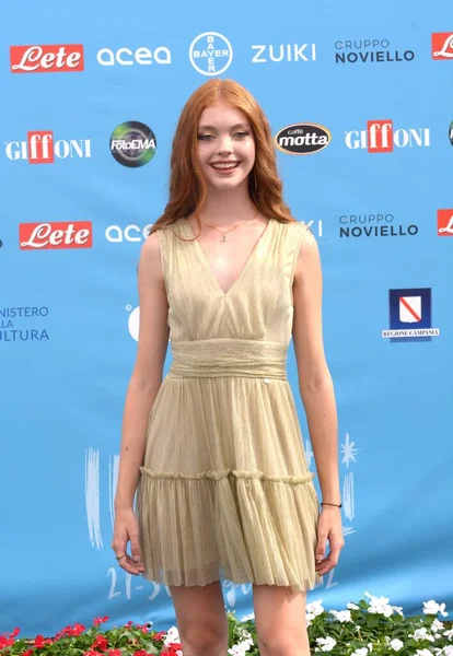 Giffoni Valle Piana Italy July 2022 Noemi Brazzoli Giffoni Film — Stockfoto