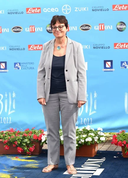 Giffoni Valle Piana Italy July 2022 Maria Chiara Carrozza Giffoni — Stockfoto